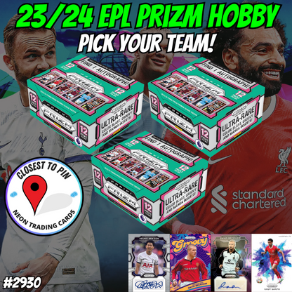 Break 2979 - 23/24 EPL Prizm Hobby - 3 Box - Pick Your Team!