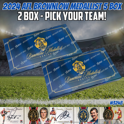 Break 3248 - 2024 AFL Brownlow Medalist 2 Box - Pick Your Team