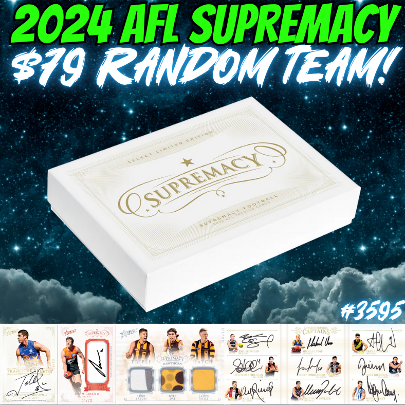 Break 3595 - 2024 AFL Supremacy - $79 Random Teams