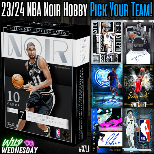 Break 3711 - NBA 23/24 Noir Hobby - Pick Your Team!