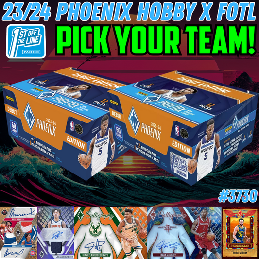 Break 3730 - NBA 23/24 Phoenix Hobby x FOTL - Pick Your Team!