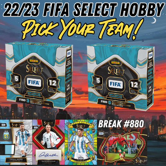 Break 880 - 22/23 FIFA Select Hobby 2 Box - Pick Your Team