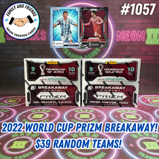 Break 1057 - 2022 World Cup Prizm Breakaway 2 Box - $39 Random Teams!