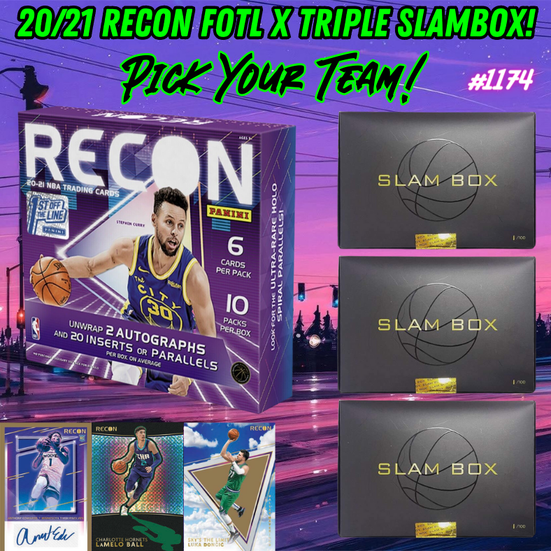 Break 1174 - NBA 20/21 Recon FOTL x Triple Slam Box - Pick Your Team!
