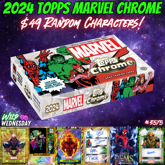 Break 3575 - 2024 Topps Marvel Chrome - Random Characters!