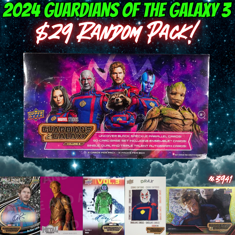 Break 3941 - 2024 Guardians of the Galaxy Vol. 3 - Random Pack Break!