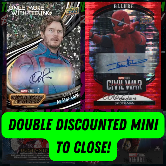 DOUBLE Discounted Mini TO CLOSE Break 3996 - Marvel Mania!