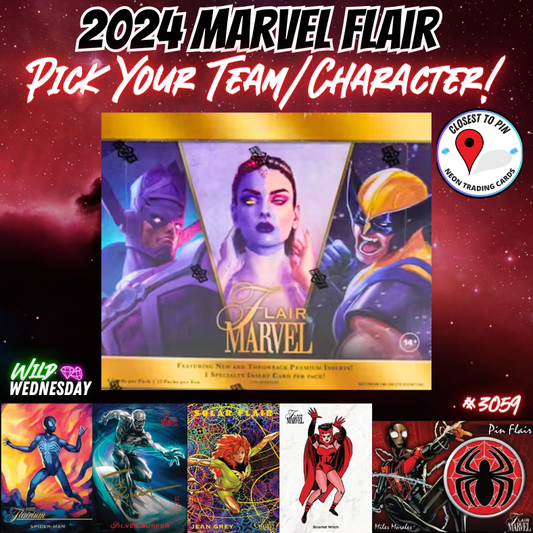 Break 3059 - 2024 Marvel Flair - Pick Your Character/Team!