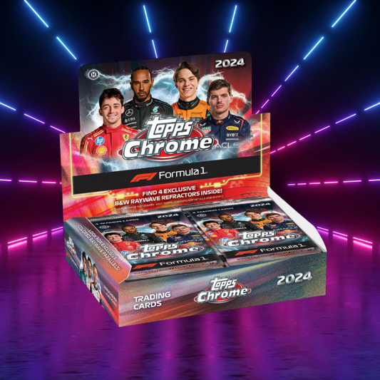 2024 Topps Chrome Formula 1 Qualifying Lap Box