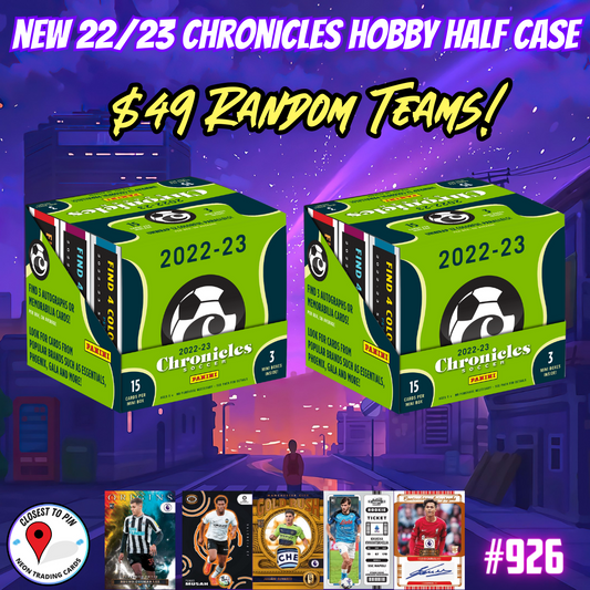 Break 926 - 22/23 Chronicles Hobby 2 Box - $49 Random Teams!