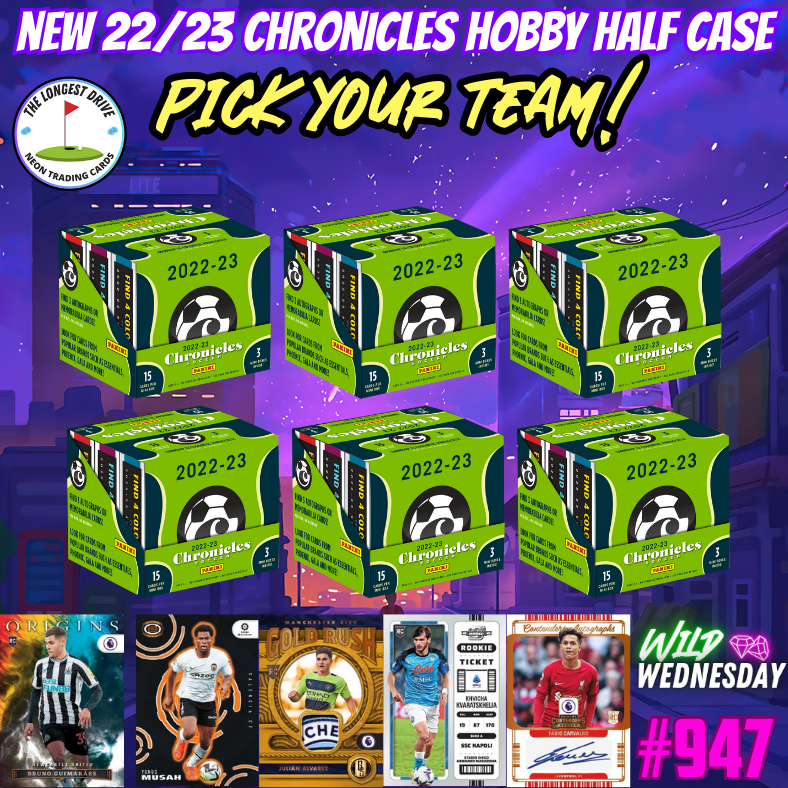 Break 947 - 22/23 Chronicles Hobby HALF CASE - Pick Your Team/Player!