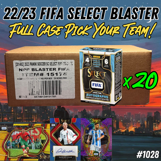 Break 1028 - 22/23 FIFA Select Blaster FULL CASE - Pick Your Player / Team