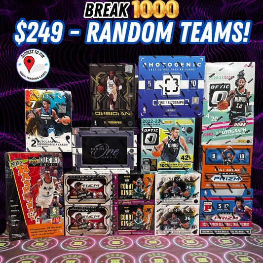 Break 1000B - NBA Multi Year 15 Box MONSTER MIXER - $249 Random Teams!