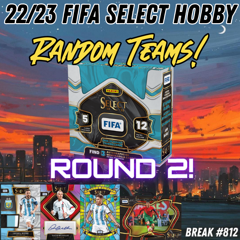 Break 812 - 22/23 FIFA Select Hobby - 1 Box Random Teams!