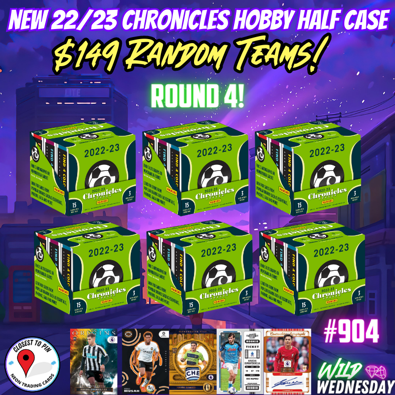 Break 904 - 22/23 Chronicles Hobby HALF CASE - $149 Random Teams!