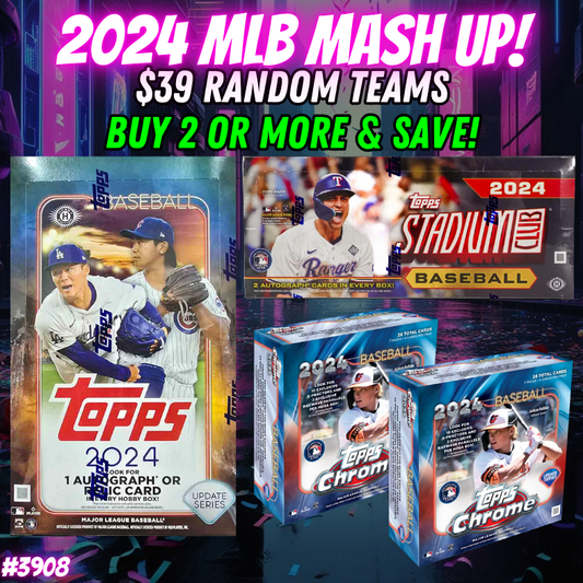 Break 3953 - 2024 MLB Chrome x Update x Stadium Mash Up - Random Team!