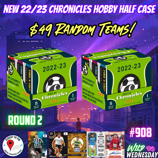 Break 908 - 22/23 Chronicles Hobby 2 Box - $49 Random Teams! Round 2