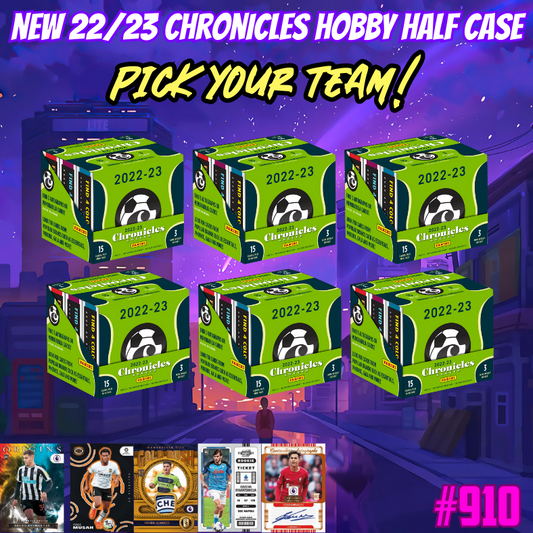 Break 910 - 22/23 Chronicles Hobby HALF CASE - Pick Your Team!