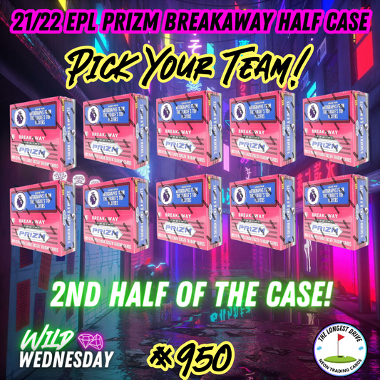 Break 950 - 21/22 EPL Prizm Breakaway HALF CASE - Pick Your Team!