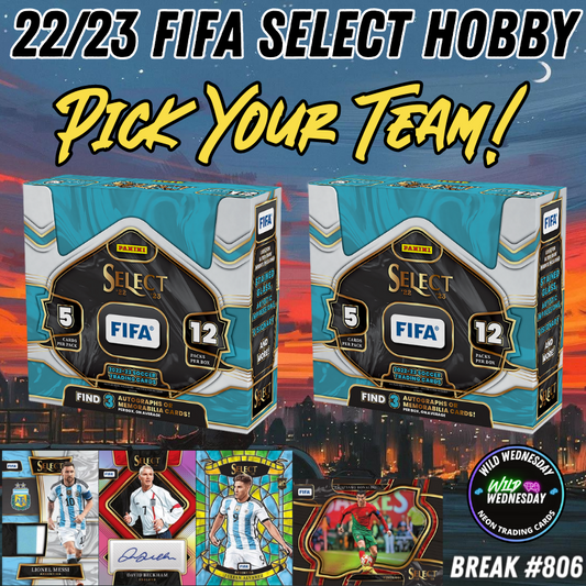 Break 806 - 22/23 FIFA Select Hobby 2 Box - Pick Your Team