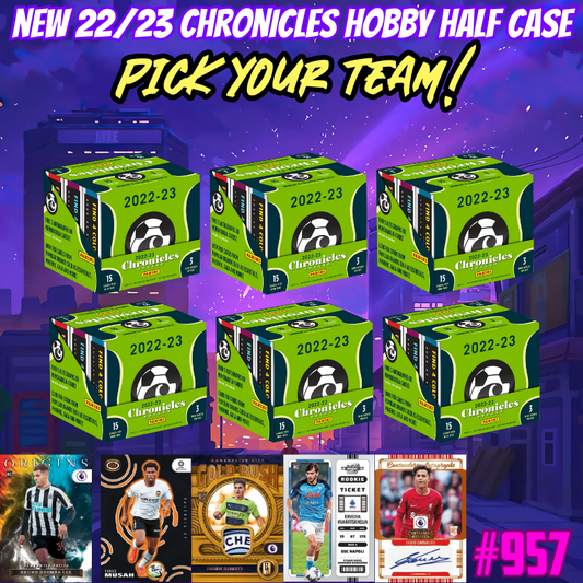 Break 957 - 22/23 Chronicles Hobby HALF CASE - Pick Your Team/Player!