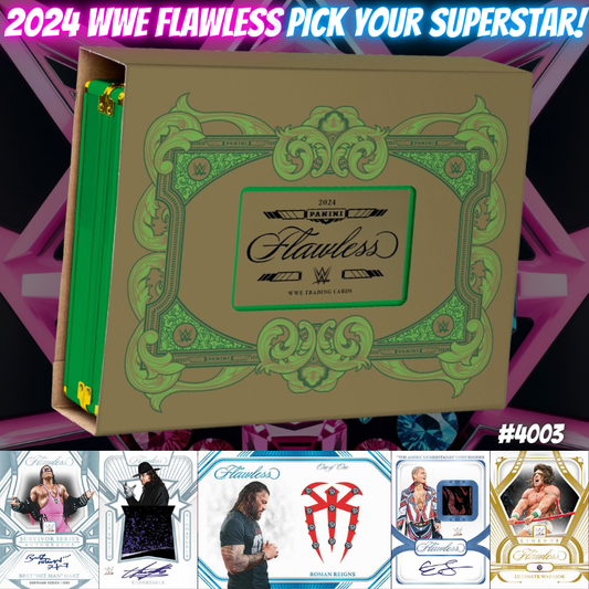 Break 4003 - 2024 WWE FLAWLESS - Pick Your Superstar!