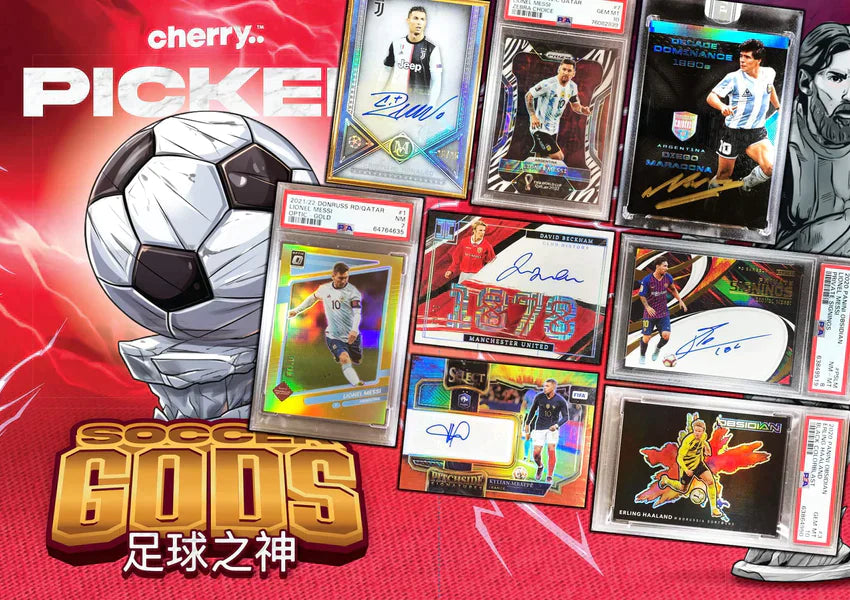 Break 2051 - 22/23 Merlin Chrome x Cherry Picked Soccer Gods 7 Box - $79 Random Teams!