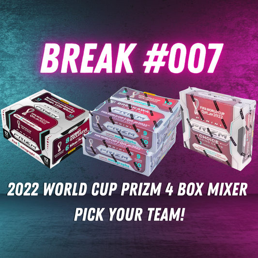 Break 007 - 2022 World Cup Prizm 4 Box Mixer - PICK YOUR TEAM