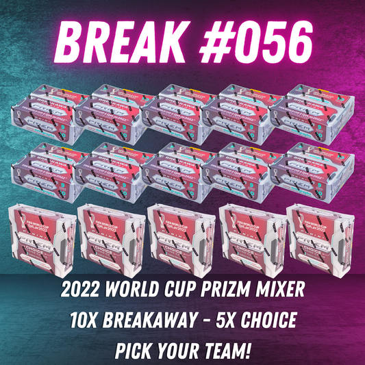 Break 056- 2022 World Cup Prizm 15 Box Mixer -Pick Your Team/Player!