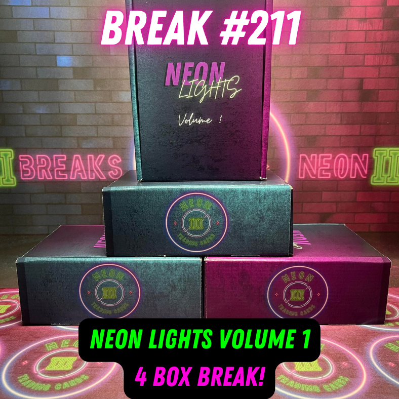 Break  211 - Neon Lights Volume 1 - 4 Boxes